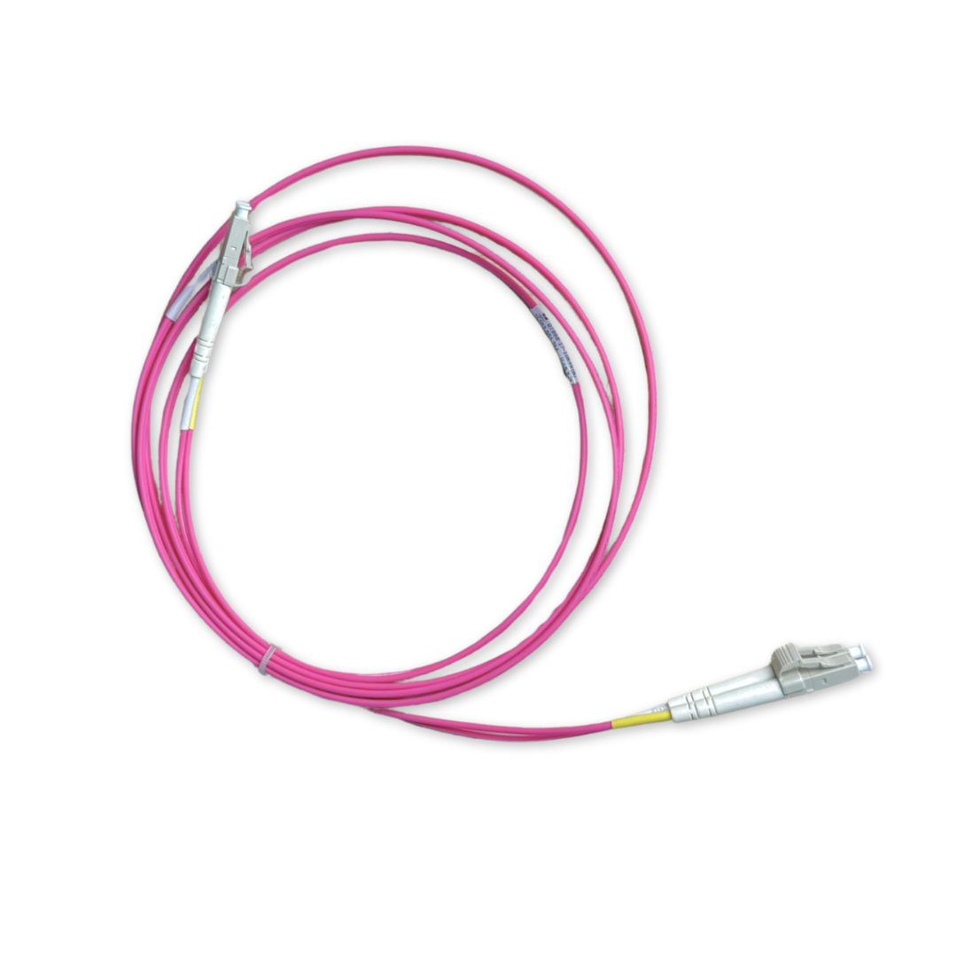 Cordão Óptico MM R&M OM4 Duplex – LC/UPC – 5 m – Violeta